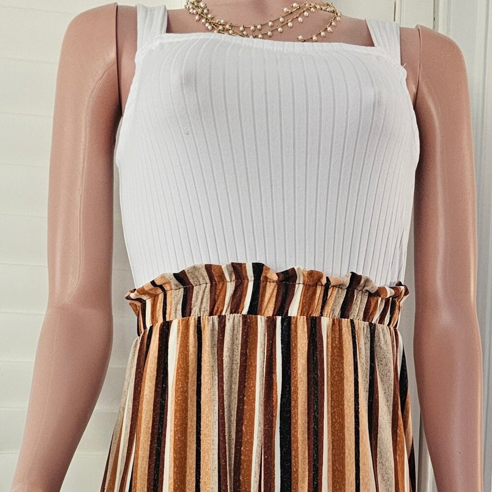 No Comment NY LA Ladies Tie-belt jumpsuit size large